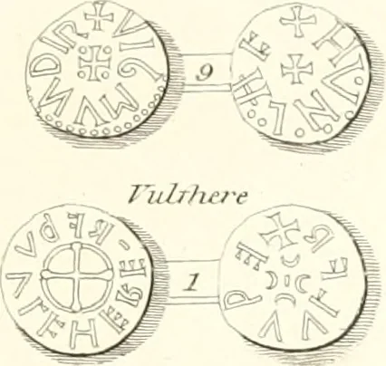 An illustration from Annals of the coinage of Great Britain and its dependencies : from the earliest period of authentic history to the reign of Victoria, 1840, leaf 46
