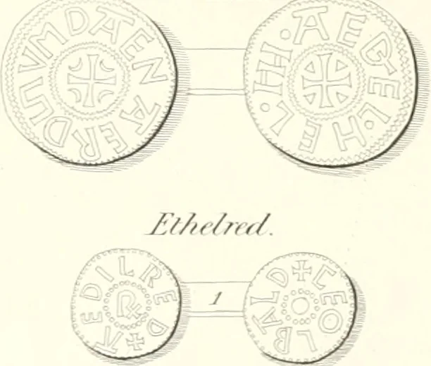 An illustration from Annals of the coinage of Great Britain and its dependencies : from the earliest period of authentic history to the reign of Victoria, 1840, leaf 72