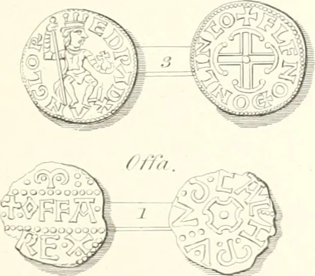 An illustration from Annals of the coinage of Great Britain and its dependencies : from the earliest period of authentic history to the reign of Victoria, 1840, leaf 74