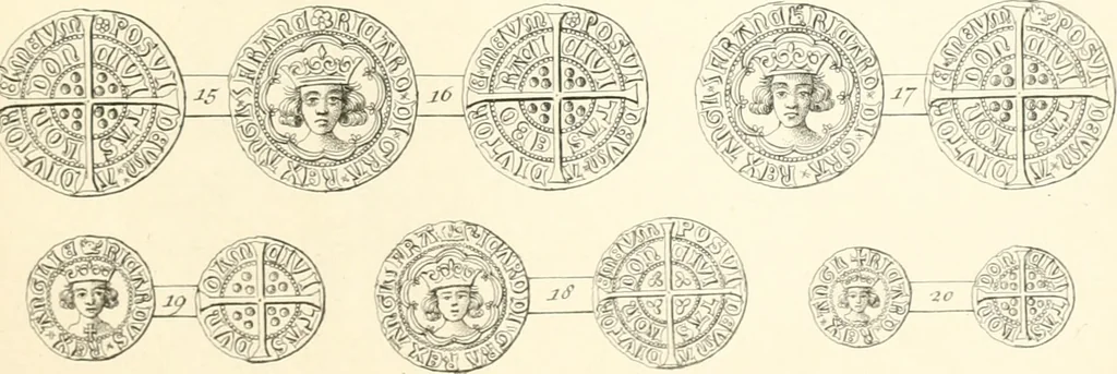 An illustration from Annals of the coinage of Great Britain and its dependencies : from the earliest period of authentic history to the reign of Victoria, 1840, leaf 126