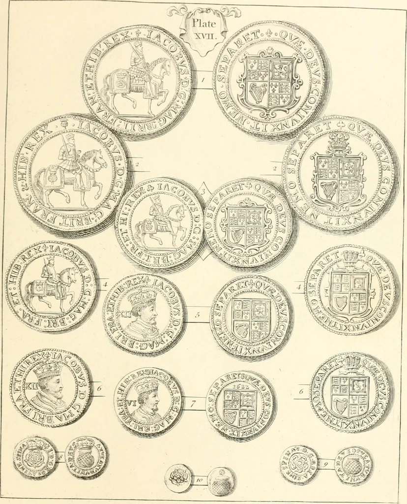 An illustration from Annals of the coinage of Great Britain and its dependencies : from the earliest period of authentic history to the reign of Victoria, 1840, leaf 164