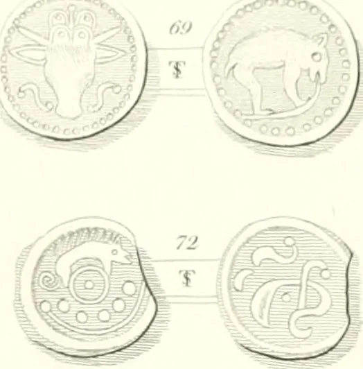 An illustration from Annals of the coinage of Great Britain and its dependencies : from the earliest period of authentic history to the reign of Victoria, 1840, leaf 18