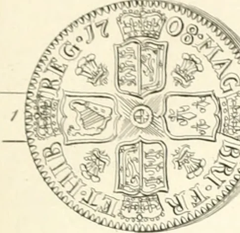 An illustration from Annals of the coinage of Great Britain and its dependencies : from the earliest period of authentic history to the reign of Victoria, 1840, leaf 224