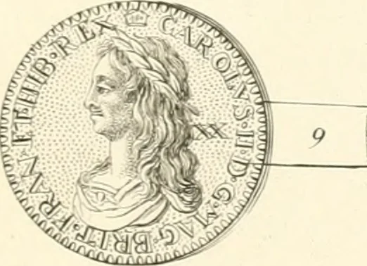 An illustration from Annals of the coinage of Great Britain and its dependencies : from the earliest period of authentic history to the reign of Victoria, 1840, leaf 278