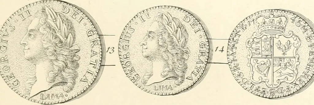 An illustration from Annals of the coinage of Great Britain and its dependencies : from the earliest period of authentic history to the reign of Victoria, 1840, leaf 290