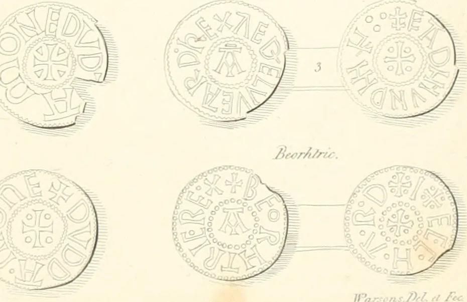 An illustration from Annals of the coinage of Great Britain and its dependencies : from the earliest period of authentic history to the reign of Victoria, 1840, leaf 30