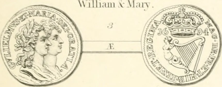 An illustration from Annals of the coinage of Great Britain and its dependencies : from the earliest period of authentic history to the reign of Victoria, 1840, leaf 342