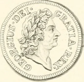 An illustration from Annals of the coinage of Great Britain and its dependencies : from the earliest period of authentic history to the reign of Victoria, 1840, leaf 342