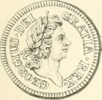 An illustration from Annals of the coinage of Great Britain and its dependencies : from the earliest period of authentic history to the reign of Victoria, 1840, leaf 342