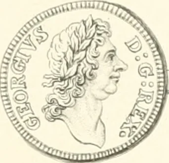 An illustration from Annals of the coinage of Great Britain and its dependencies : from the earliest period of authentic history to the reign of Victoria, 1840, leaf 342