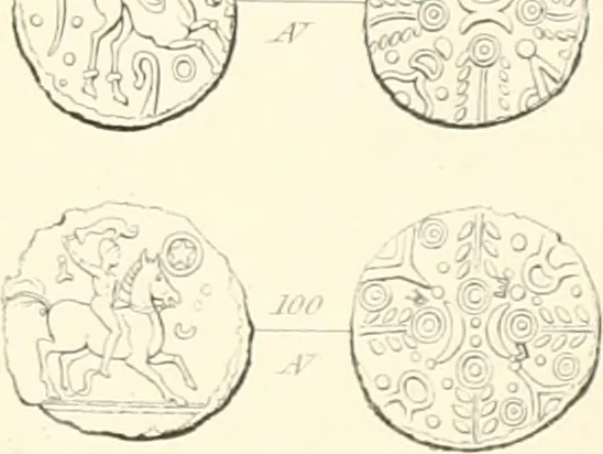 An illustration from Annals of the coinage of Great Britain and its dependencies : from the earliest period of authentic history to the reign of Victoria, 1840, leaf 382