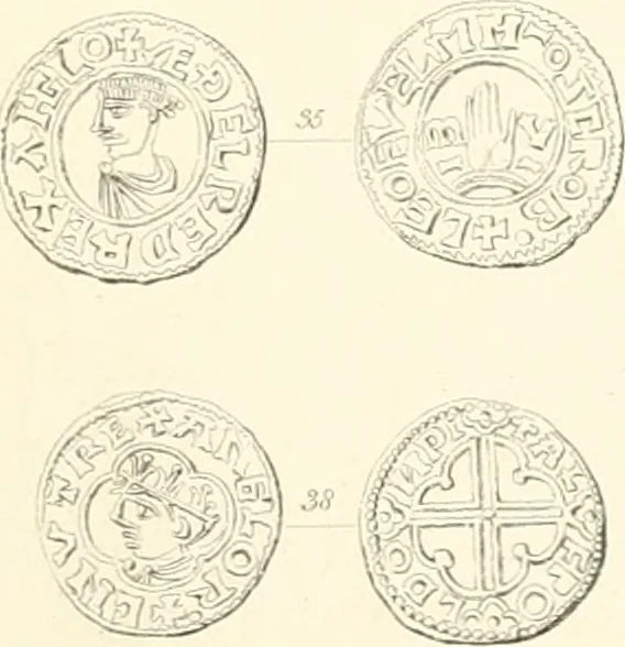 An illustration from Annals of the coinage of Great Britain and its dependencies : from the earliest period of authentic history to the reign of Victoria, 1840, leaf 392