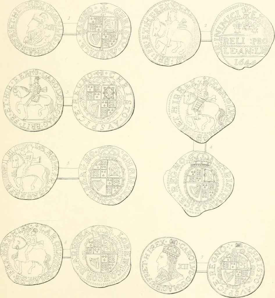 An illustration from Annals of the coinage of Great Britain and its dependencies : from the earliest period of authentic history to the reign of Victoria, 1840, leaf 398