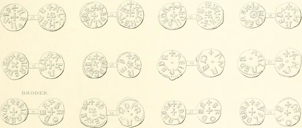 An illustration from Annals of the coinage of Great Britain and its dependencies : from the earliest period of authentic history to the reign of Victoria, 1840, leaf 420