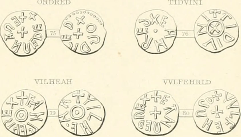 An illustration from Annals of the coinage of Great Britain and its dependencies : from the earliest period of authentic history to the reign of Victoria, 1840, leaf 448