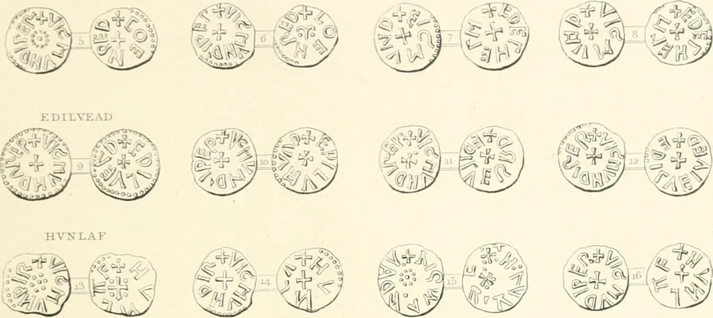 An illustration from Annals of the coinage of Great Britain and its dependencies : from the earliest period of authentic history to the reign of Victoria, 1840, leaf 456