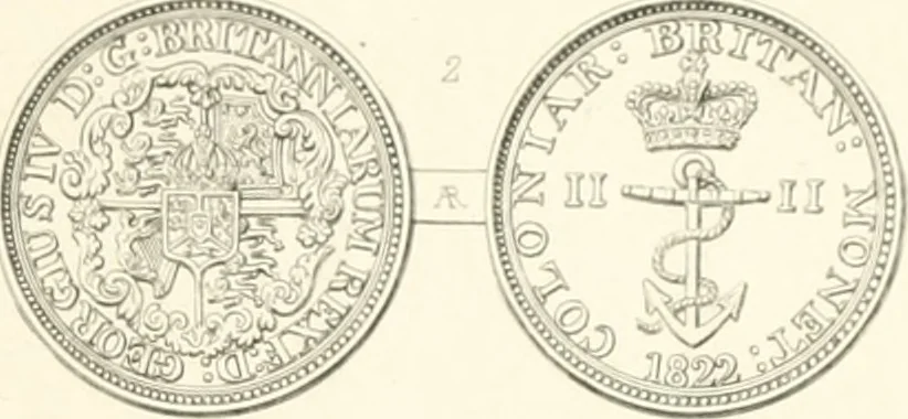 An illustration from Annals of the coinage of Great Britain and its dependencies : from the earliest period of authentic history to the reign of Victoria, 1840, leaf 468