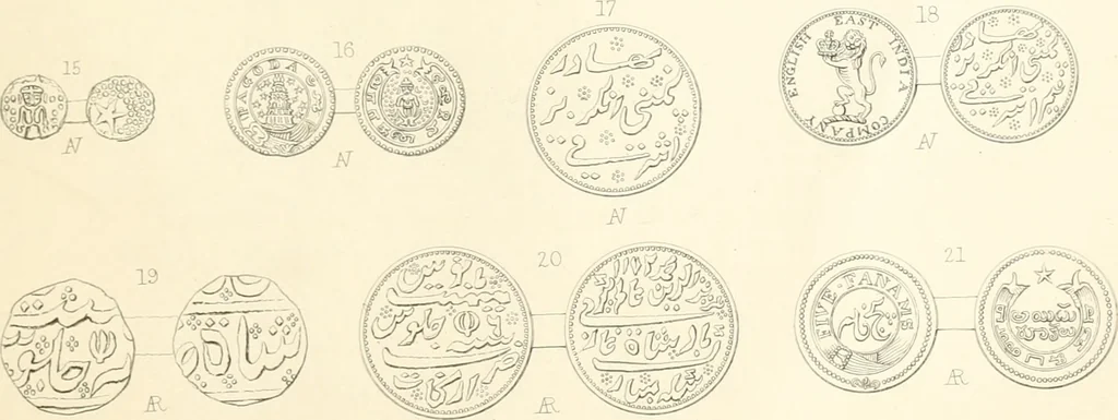 An illustration from Annals of the coinage of Great Britain and its dependencies : from the earliest period of authentic history to the reign of Victoria, 1840, leaf 474