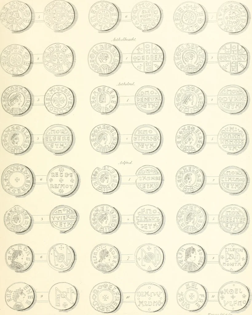 An illustration from Annals of the coinage of Great Britain and its dependencies : from the earliest period of authentic history to the reign of Victoria, 1840, leaf 64