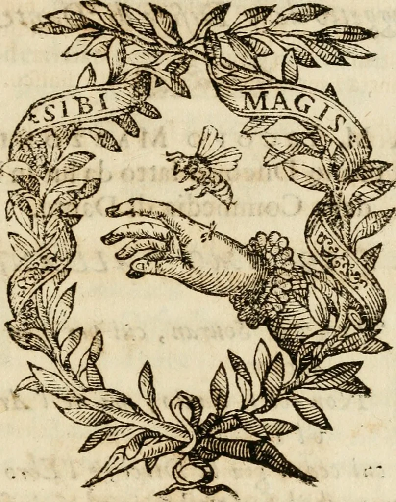 An illustration from Annotazioni, ovvero, Chiose marginali, di Bellisario Bulgarini, l'Aperto, accademico intronato : sopra la prima parte della difesa fatta da m. Iacopo Mazzoni per la Commedia di Dante Alighieri : compilate nell' idioma toscano sanese : aggiontoui il discorso di m. Ridolfo Castrauilla sopra la medesima Commedia, &c. : ed insieme il racconto delle materie più notabili di tutta l'opera, 1608, leaf 280