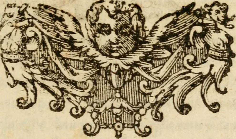 An illustration from Annotazioni, ovvero, Chiose marginali, di Bellisario Bulgarini, l'Aperto, accademico intronato : sopra la prima parte della difesa fatta da m. Iacopo Mazzoni per la Commedia di Dante Alighieri : compilate nell' idioma toscano sanese : aggiontoui il discorso di m. Ridolfo Castrauilla sopra la medesima Commedia, &c. : ed insieme il racconto delle materie più notabili di tutta l'opera, 1608, leaf 52