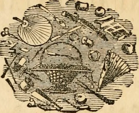 An illustration from Annual catalogue of staple fancy goods, novelties, Christmas presents, French and German toys., 1871, leaf 3