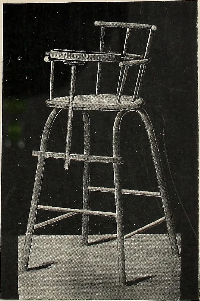 An illustration from Annual catalogue, Reed furniture, season, 1900, Grade "B", 1900, leaf 10