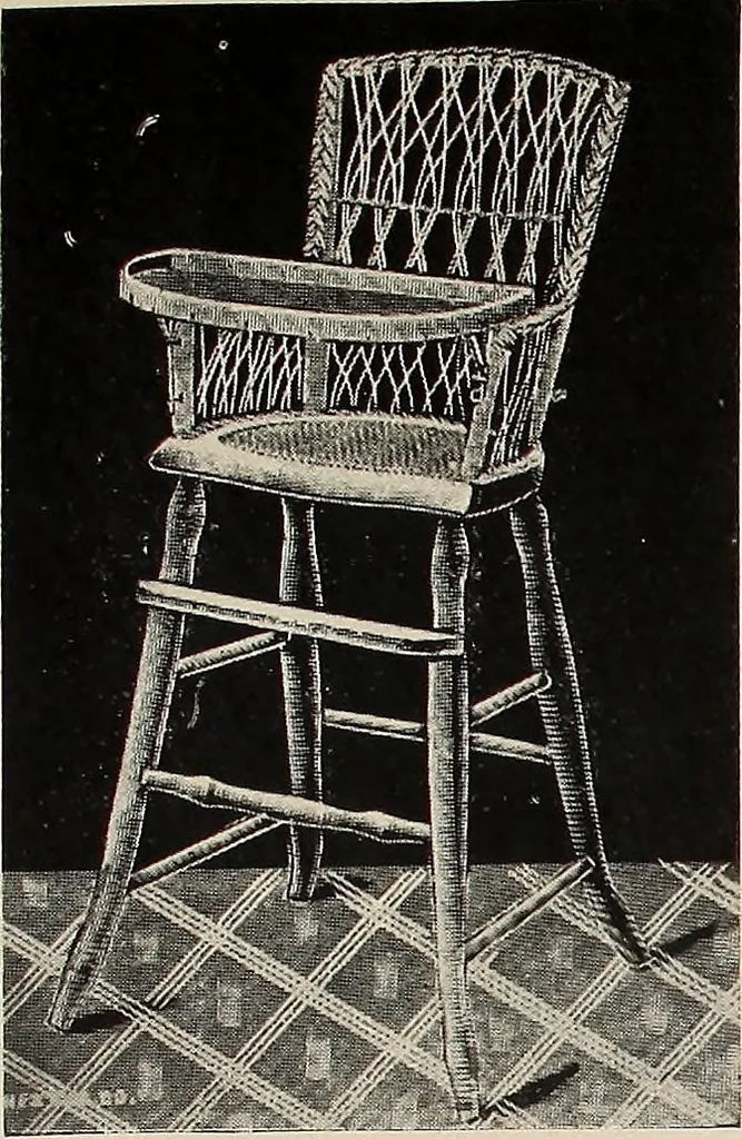 An illustration from Annual catalogue, Reed furniture, season, 1900, Grade "B", 1900, leaf 11