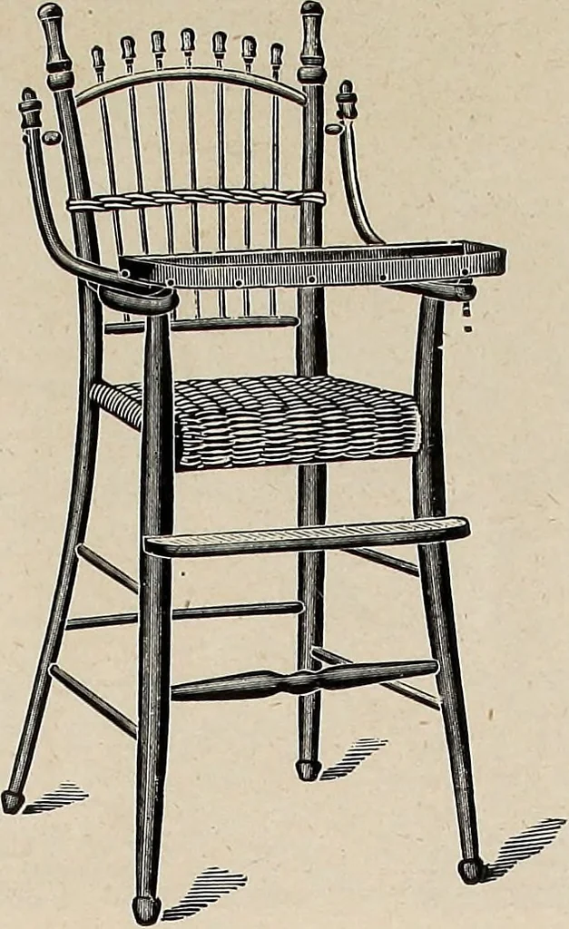 An illustration from Annual catalogue, Reed furniture, season, 1900, Grade "B", 1900, leaf 11