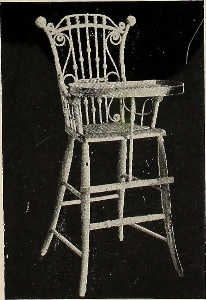 An illustration from Annual catalogue, Reed furniture, season, 1900, Grade "B", 1900, leaf 11