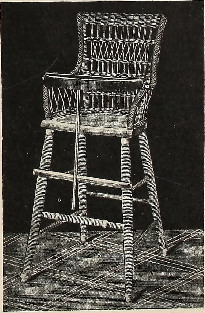 An illustration from Annual catalogue, Reed furniture, season, 1900, Grade "B", 1900, leaf 11