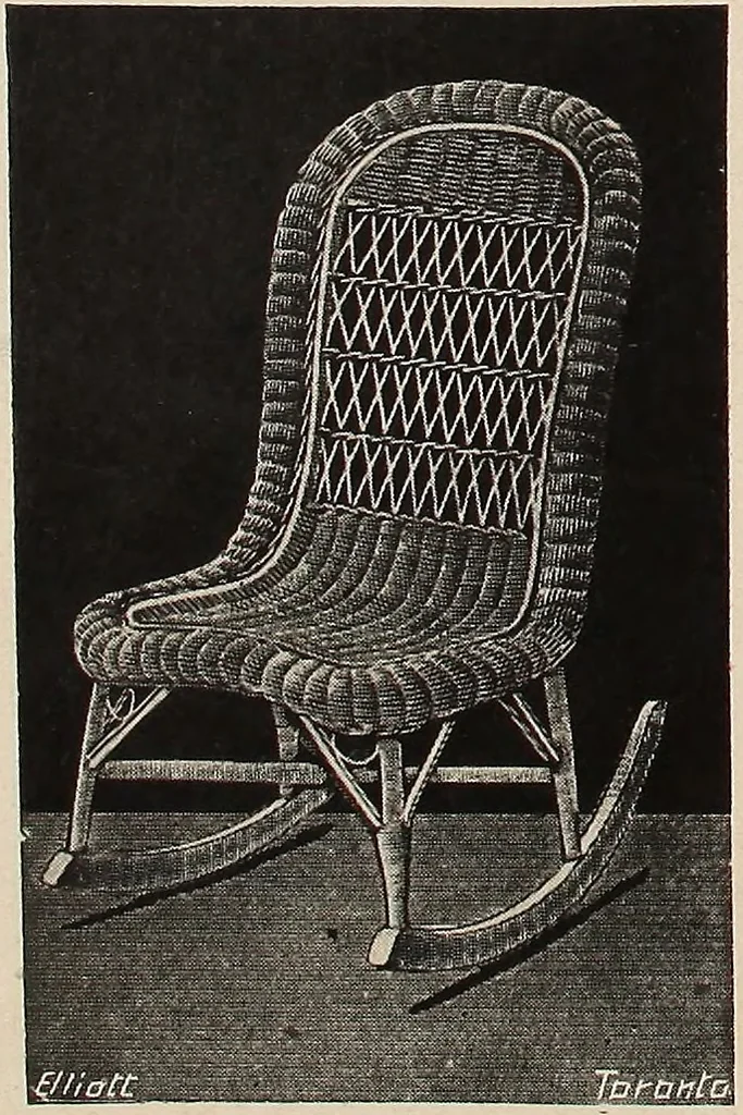 An illustration from Annual catalogue, Reed furniture, season, 1900, Grade "B", 1900, leaf 15