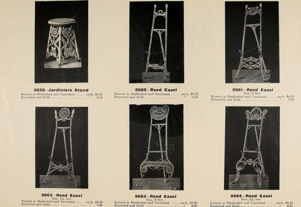 An illustration from Annual catalogue, Reed furniture, season, 1900, Grade "B", 1900, leaf 31