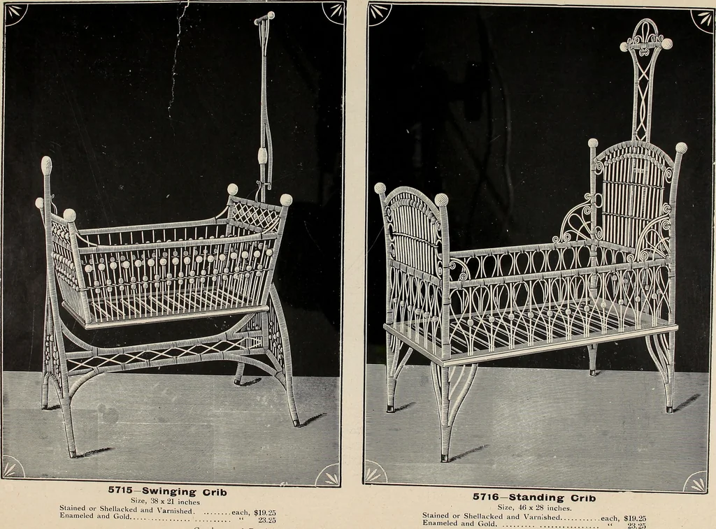 An illustration from Annual catalogue, Reed furniture, season, 1900, Grade "B", 1900, leaf 39