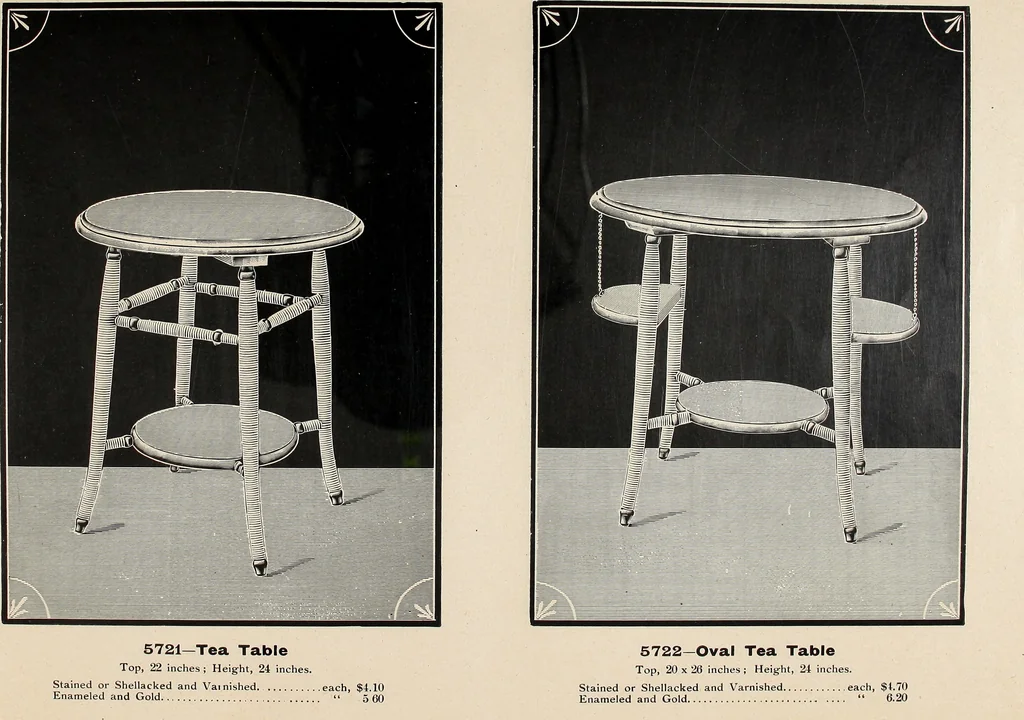 An illustration from Annual catalogue, Reed furniture, season, 1900, Grade "B", 1900, leaf 42
