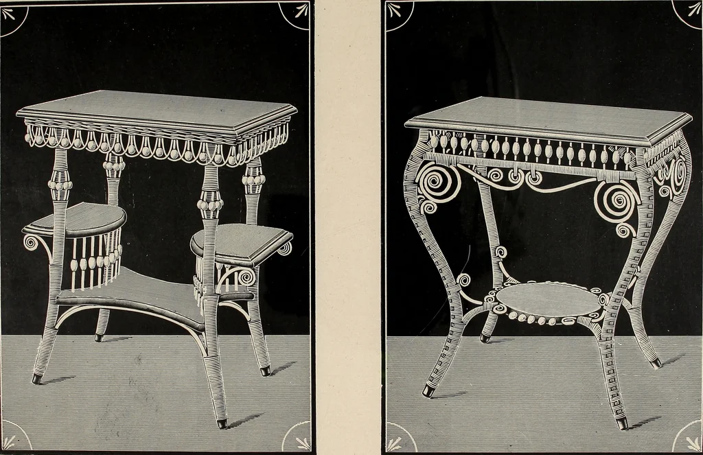 An illustration from Annual catalogue, Reed furniture, season, 1900, Grade "B", 1900, leaf 45