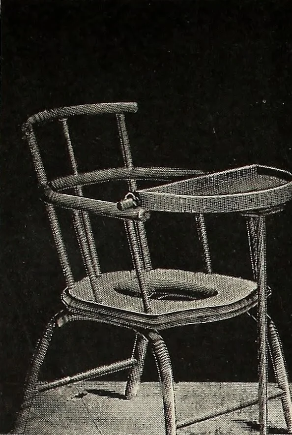 An illustration from Annual catalogue, Reed furniture, season, 1900, Grade "B", 1900, leaf 8