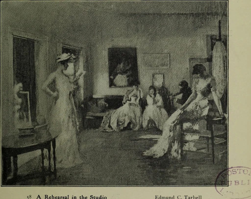 An illustration from Annual exhibition of paintings and sculpture by prominent painters and sculptors, 1904, leaf 134