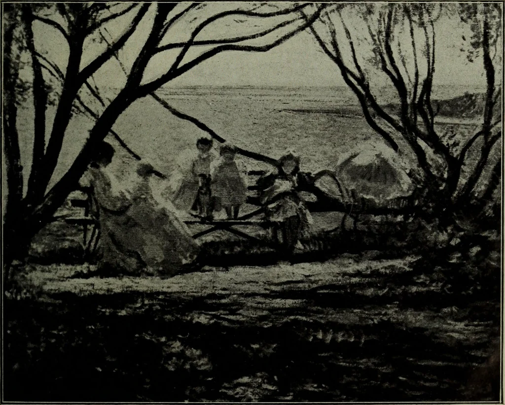 An illustration from Annual exhibition of paintings and sculpture by prominent painters and sculptors, 1904, leaf 350