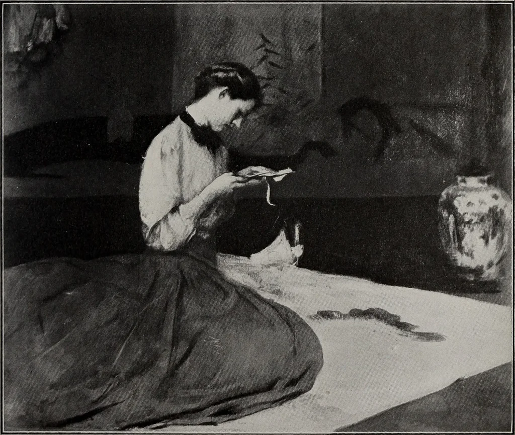 An illustration from Annual exhibition of paintings and sculpture by prominent painters and sculptors, 1904, leaf 146
