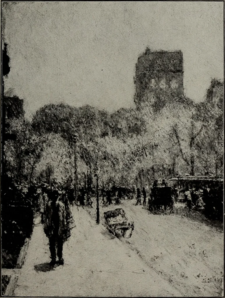 An illustration from Annual exhibition of paintings and sculpture by prominent painters and sculptors, 1904, leaf 16