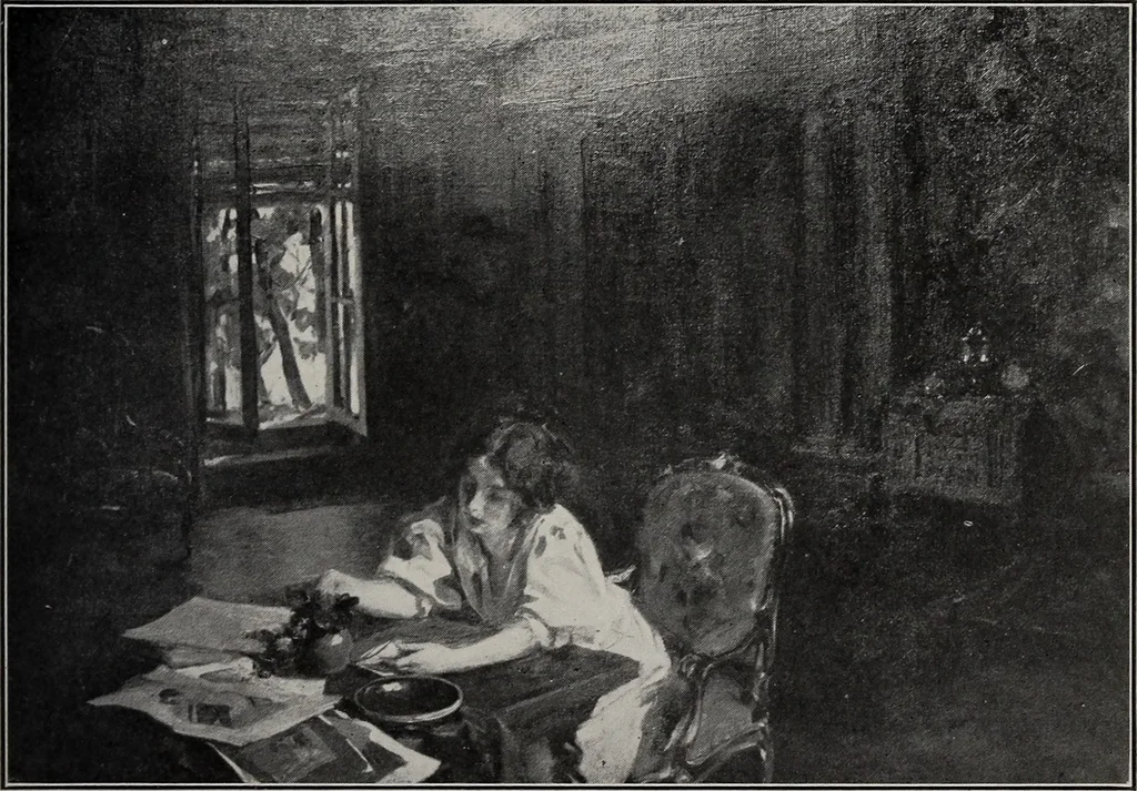 An illustration from Annual exhibition of paintings and sculpture by prominent painters and sculptors, 1904, leaf 184