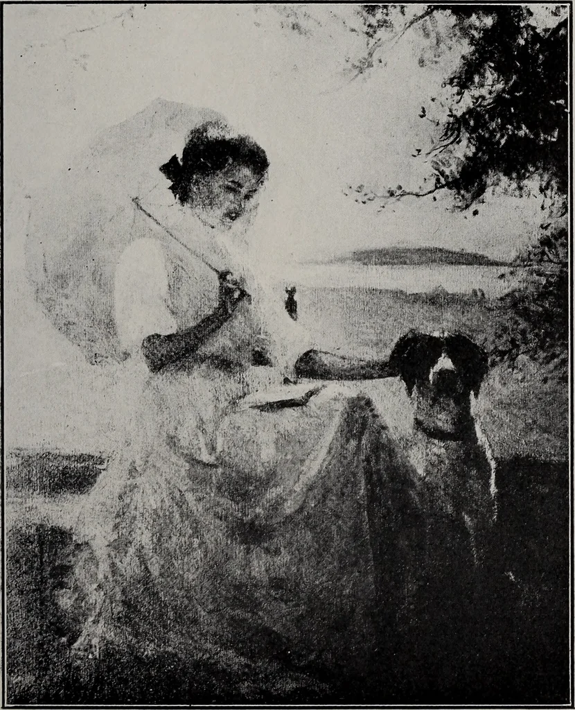 An illustration from Annual exhibition of paintings and sculpture by prominent painters and sculptors, 1904, leaf 318
