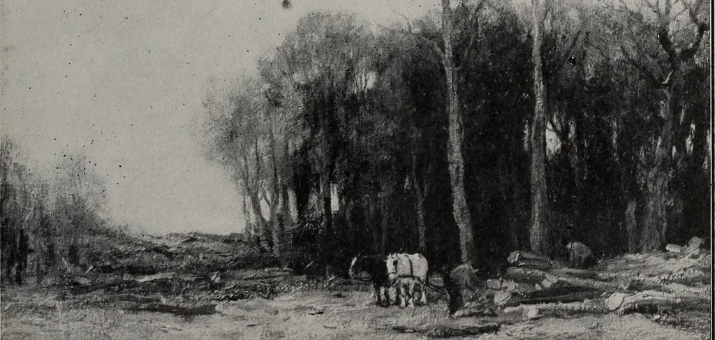 An illustration from Annual exhibition of paintings and sculpture by prominent painters and sculptors, 1904, leaf 332