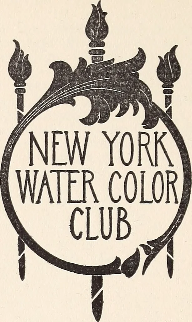 An illustration from Annual exhibition, 1890, leaf 35