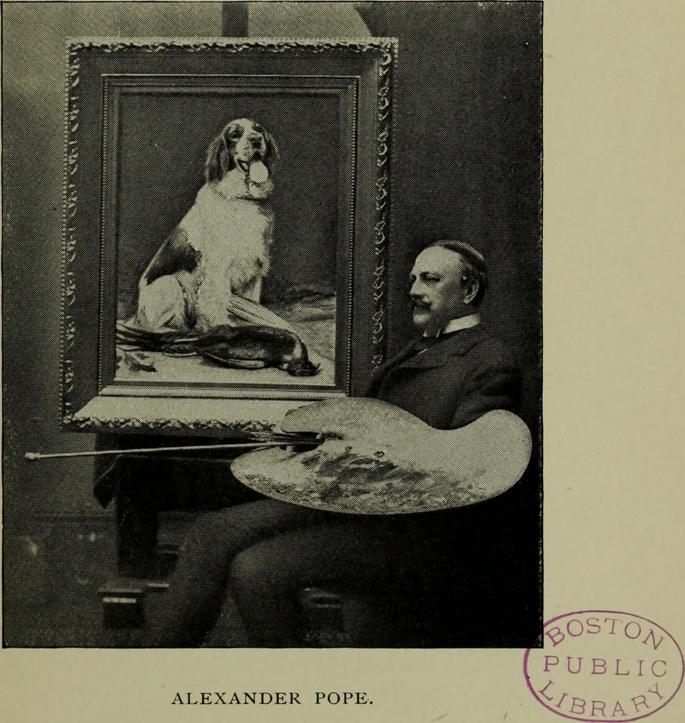 An illustration from Annual exhibition of paintings and sculpture by prominent painters and sculptors, 1904, leaf 164