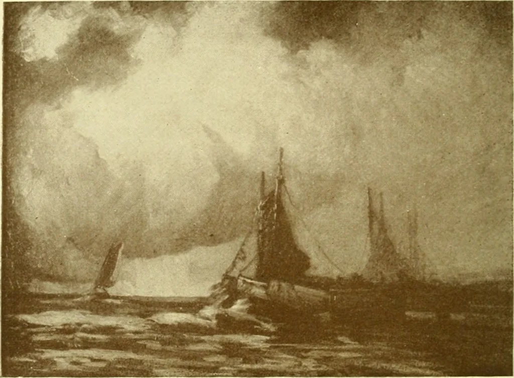 An illustration from Thirty-eighth Annual open exhibition of painting and sculpture; [catalogue], 1910, 1900, leaf 21