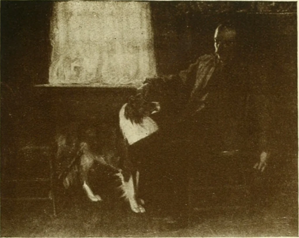 An illustration from Thirty-eighth Annual open exhibition of painting and sculpture; [catalogue], 1910, 1900, leaf 28