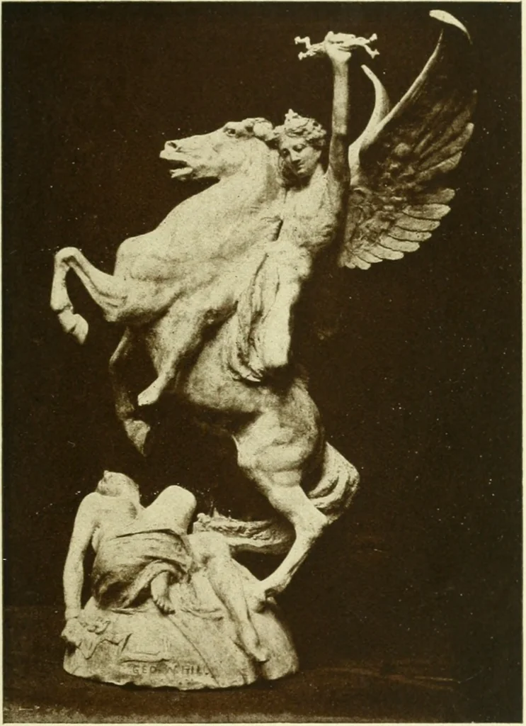 An illustration from Thirty-eighth Annual open exhibition of painting and sculpture; [catalogue], 1910, 1900, leaf 42