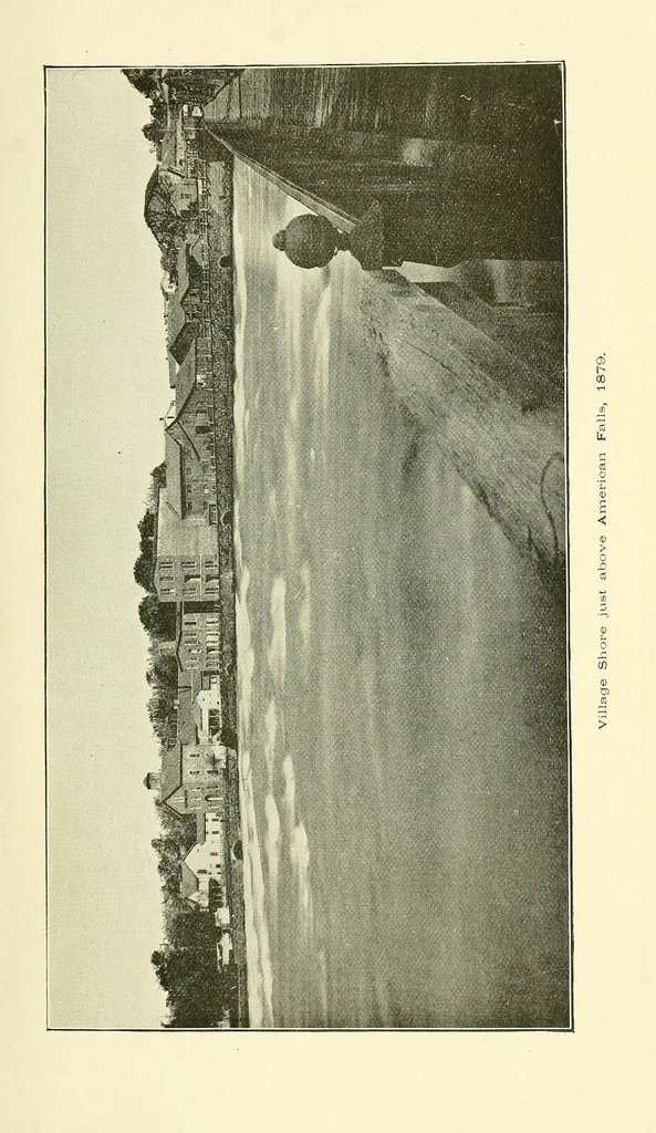 An illustration from Annual report of the Commissioners of the State Reservation at Niagara, 1886, leaf 11